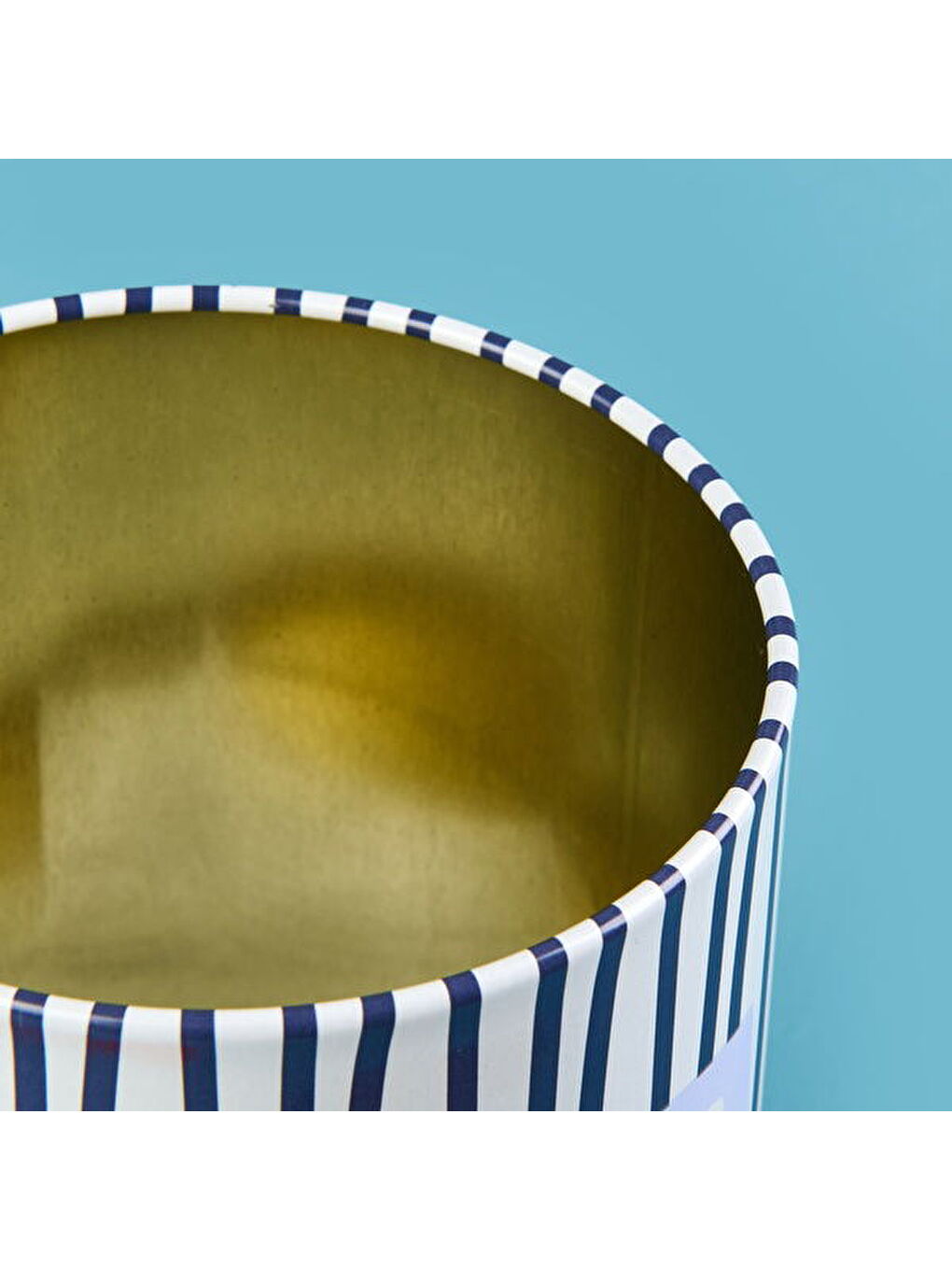 Renksiz Love Yuvarlak Tekli Metal Kutu - Renkli - 900 ml-2