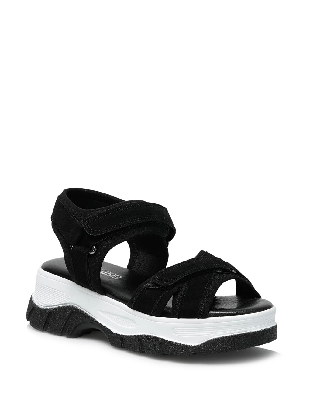 20S-6001 2FX Siyah Kadın Spor Sandalet-2