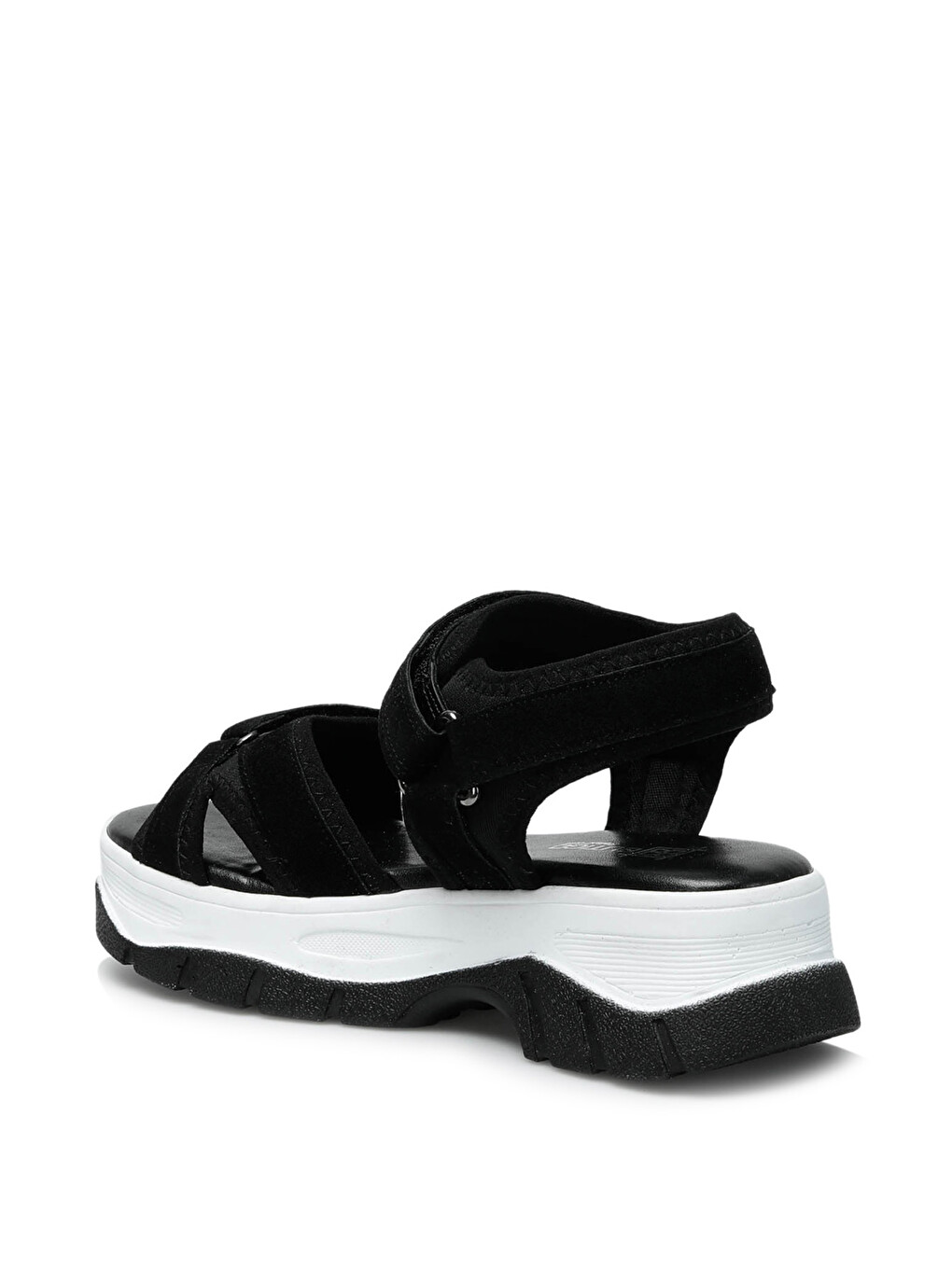 20S-6001 2FX Siyah Kadın Spor Sandalet-3