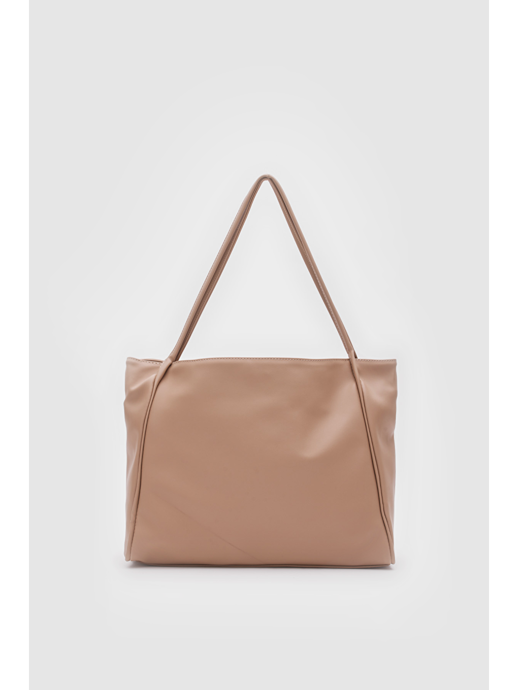 Bej Oslo Bigger Omuz Çantası Vizon