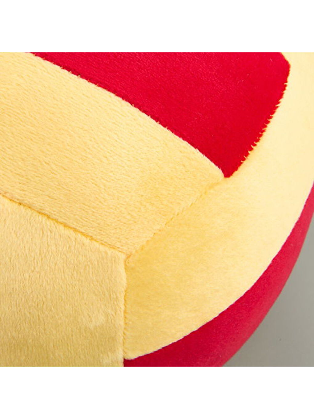 Soft Voleybol Topu Figürlü Yastık - Kırmızı / Sarı - 20 cm-2