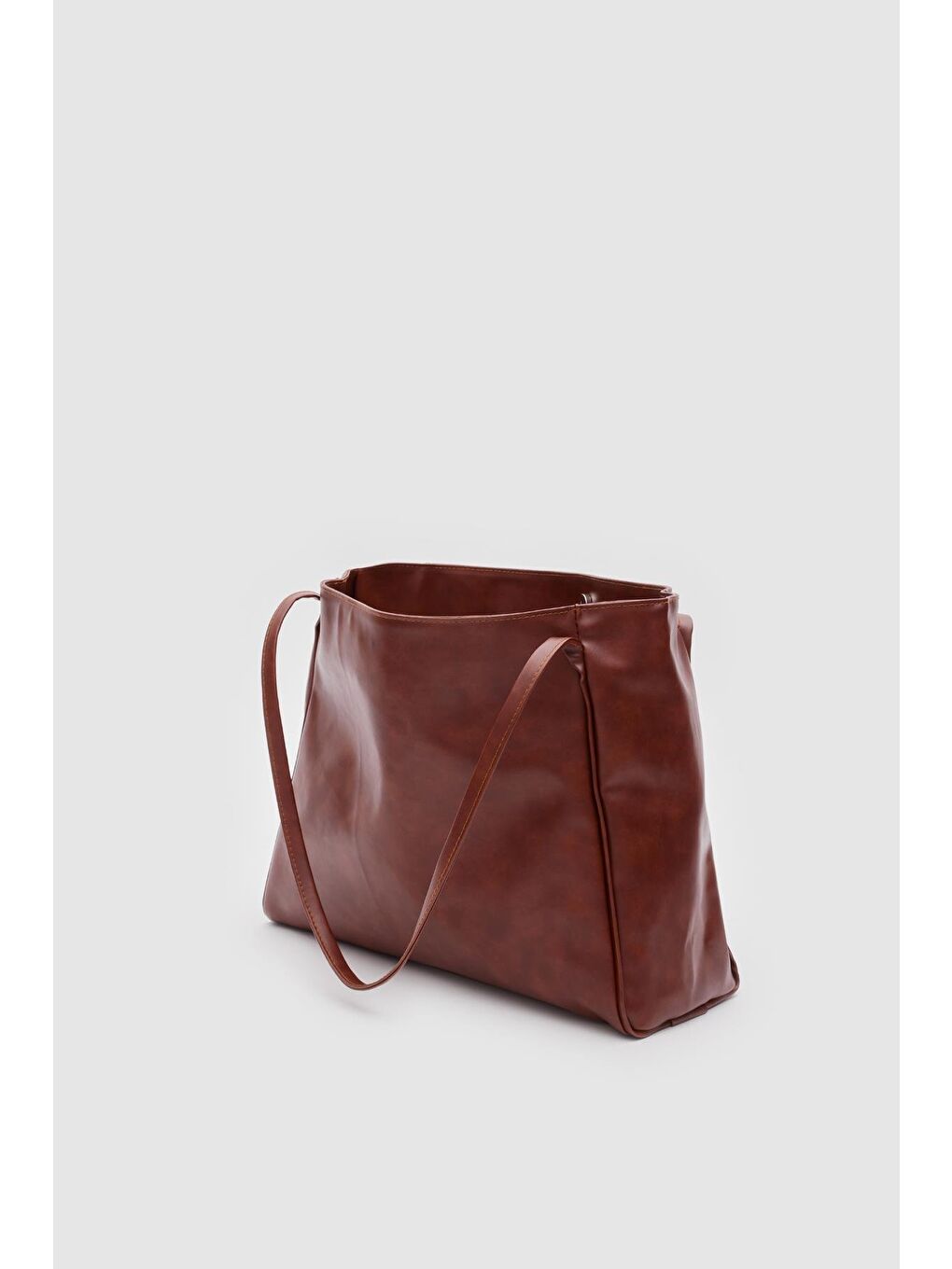 Kahverengi Oslo Bigger Omuz Çantası Taba-3