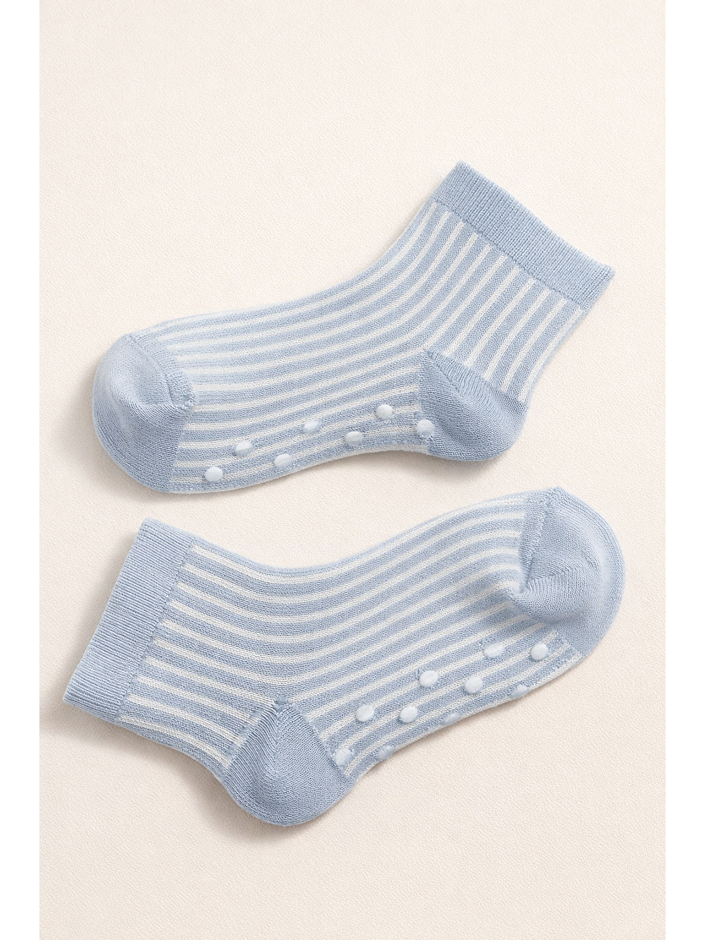 Karışık Bebek 3'Lü Çok Renkli Step Çorap-1