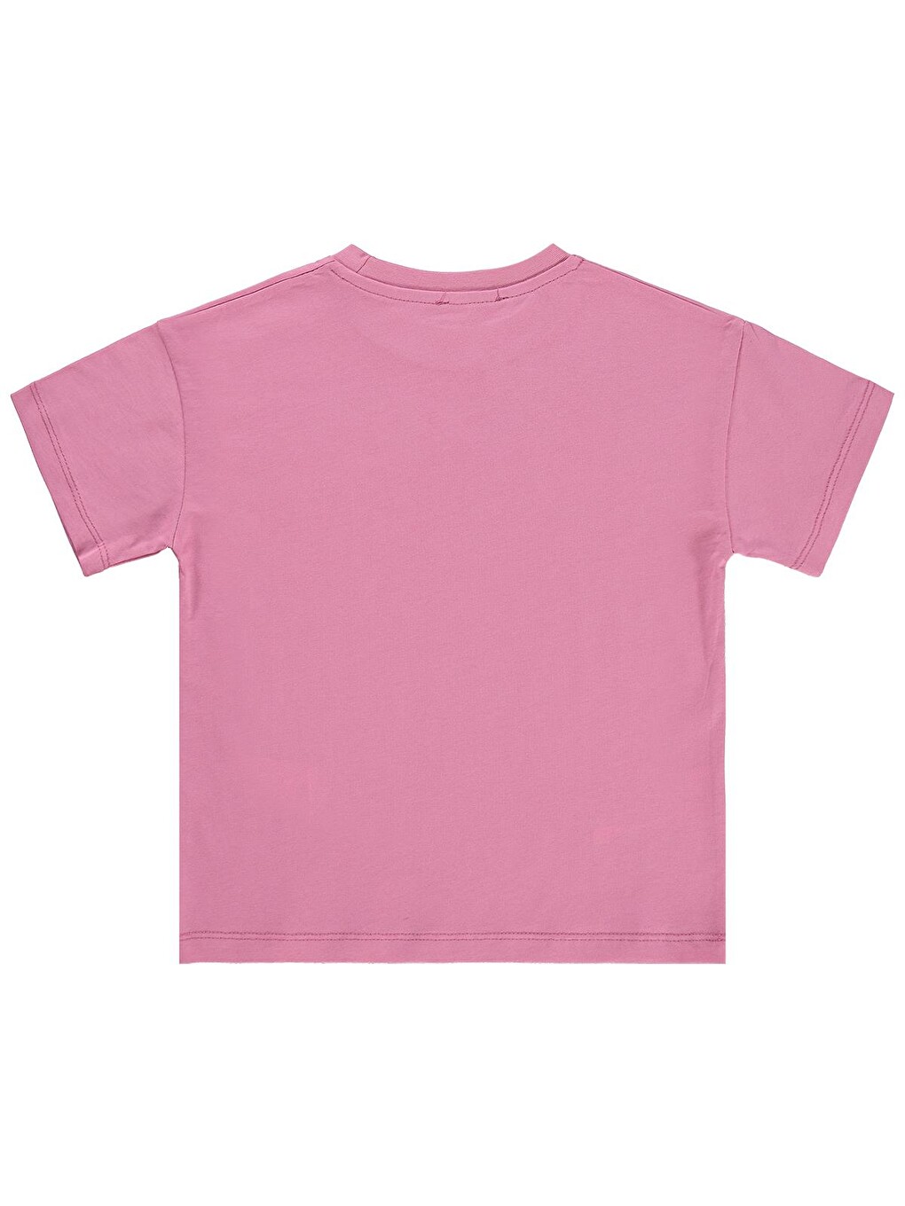 Girls Paris Baskılı 6-9 Yaş Tişört - Pembe-1
