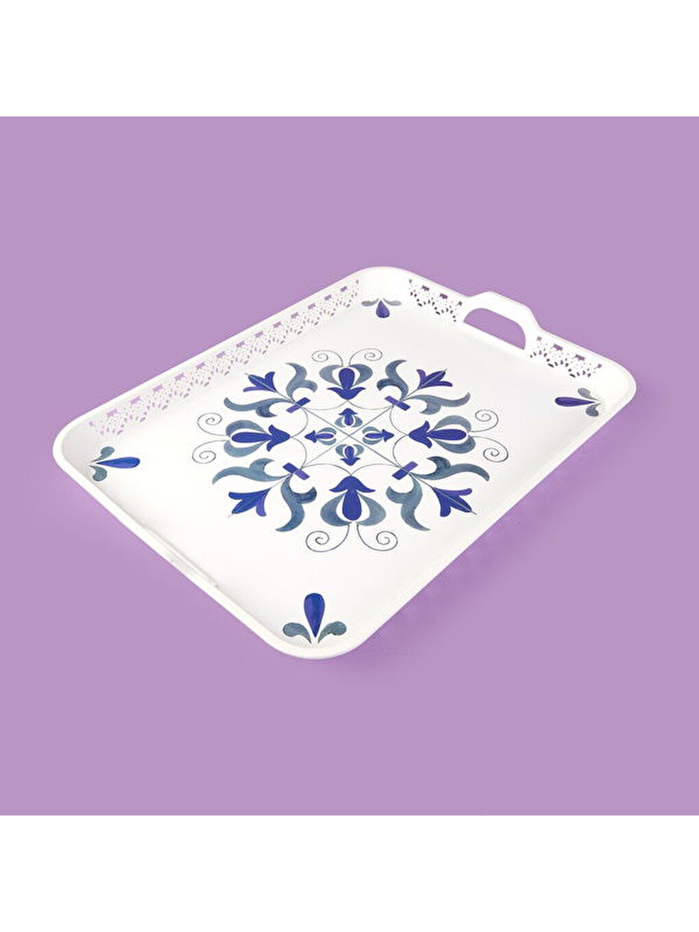 Karışık Kitchen Blueness Tepsi - Renkli - 51x38 cm-1