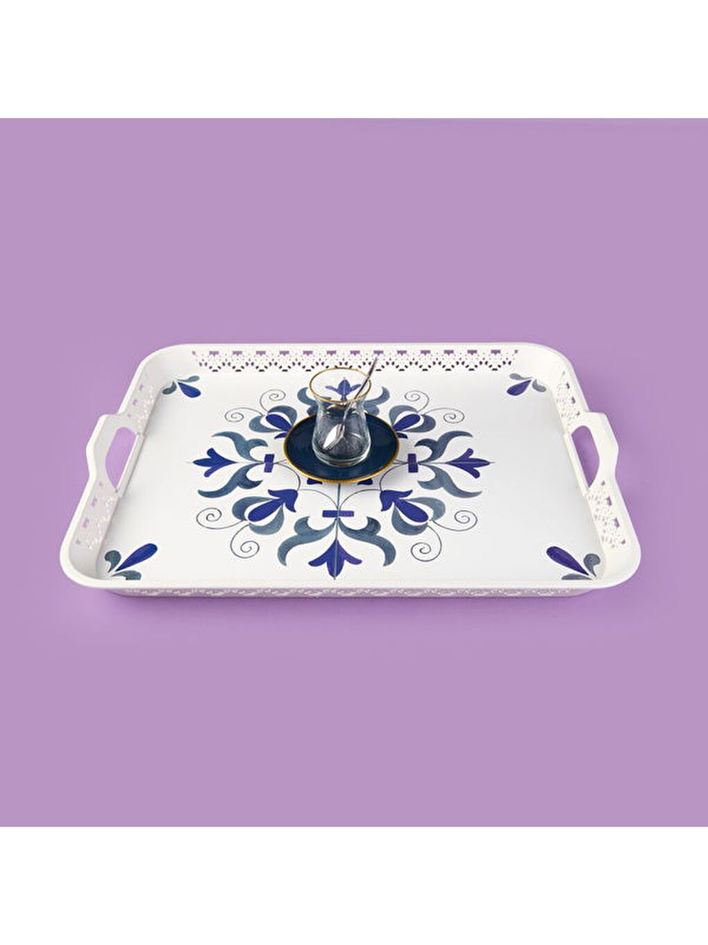 Karışık Kitchen Blueness Tepsi - Renkli - 51x38 cm-2