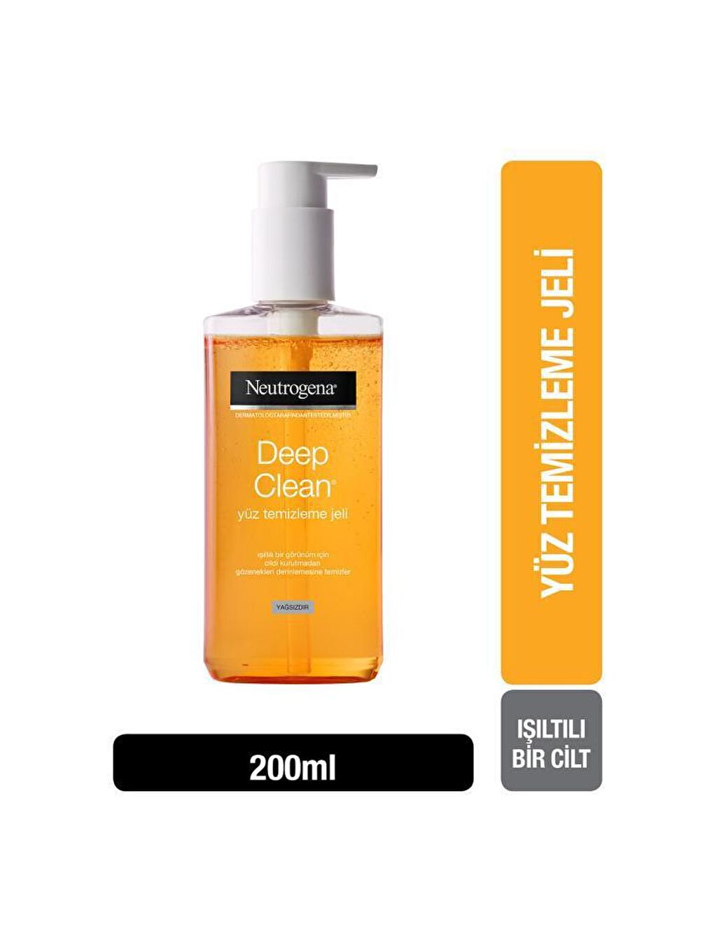 Neutrogena Renksiz Deep Clean Yüz Yıkama Jeli 200 Ml