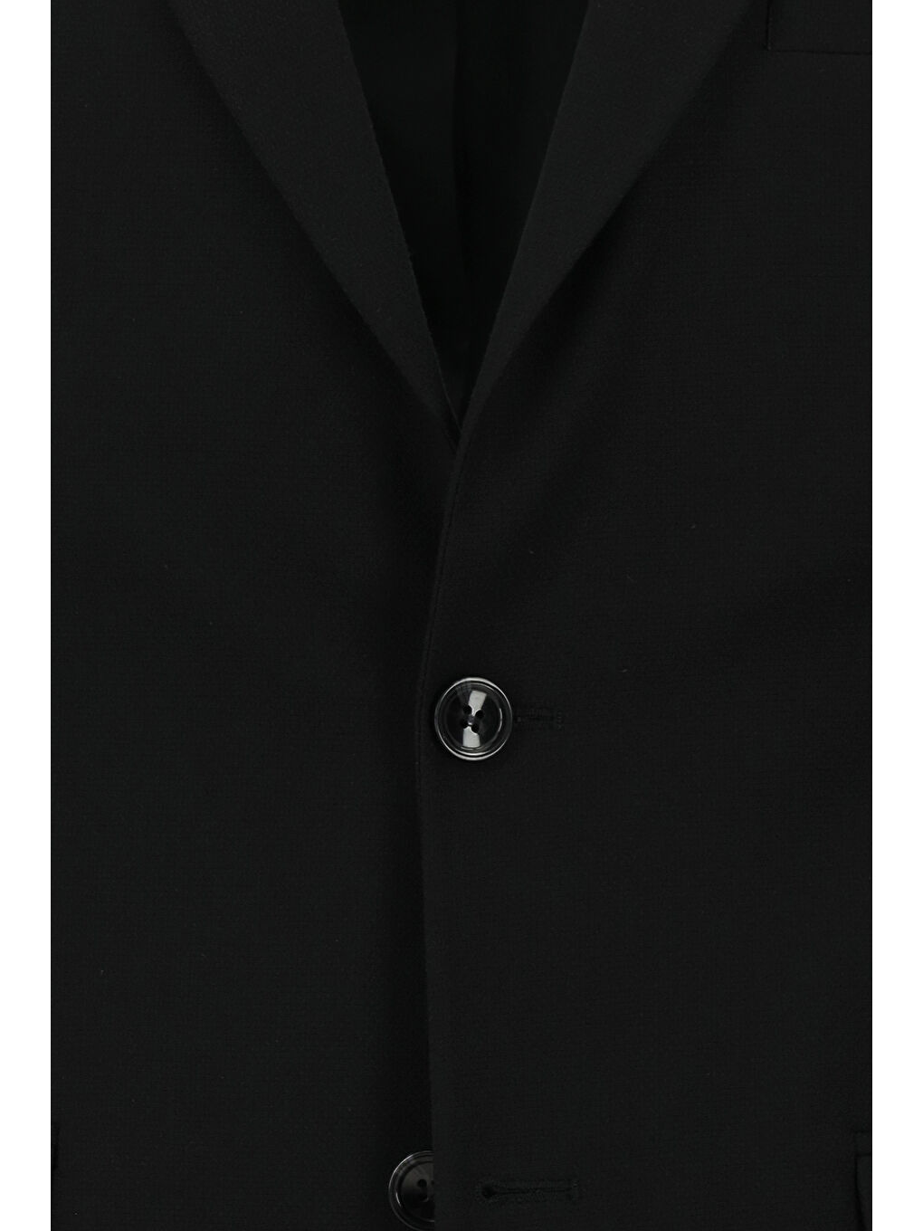 Siyah Slim Fit Dar Kesim Klasik Takım Elbise-3