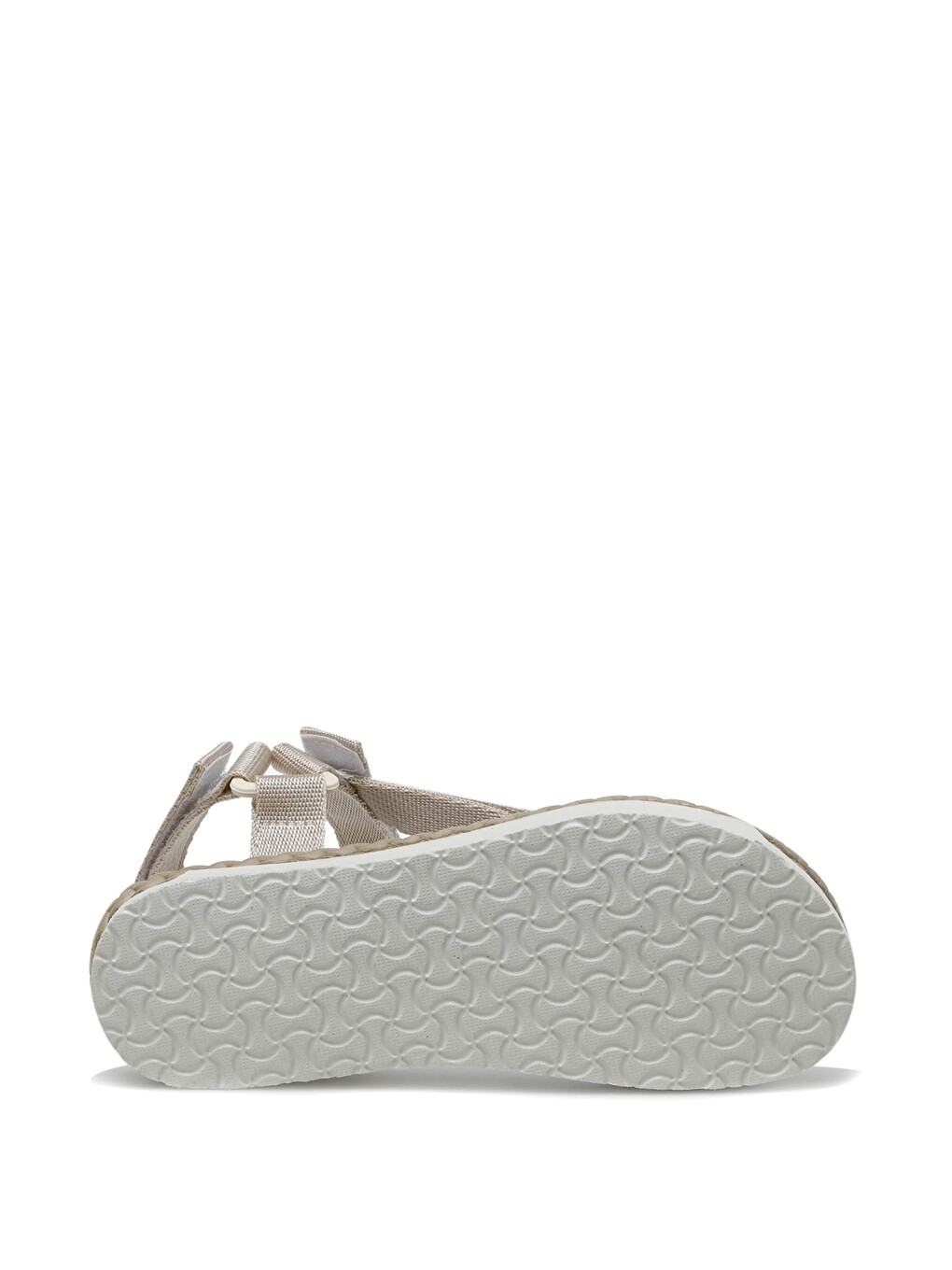 CS22058 2FX Bej Kadın Düz Sandalet-3