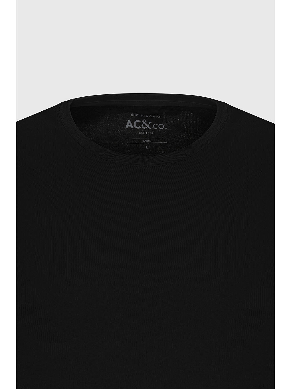 Erkek Siyah Slim Fit Dar Kesim %100 Pamuk Bisiklet Yaka Kısa Kollu Tişört-8