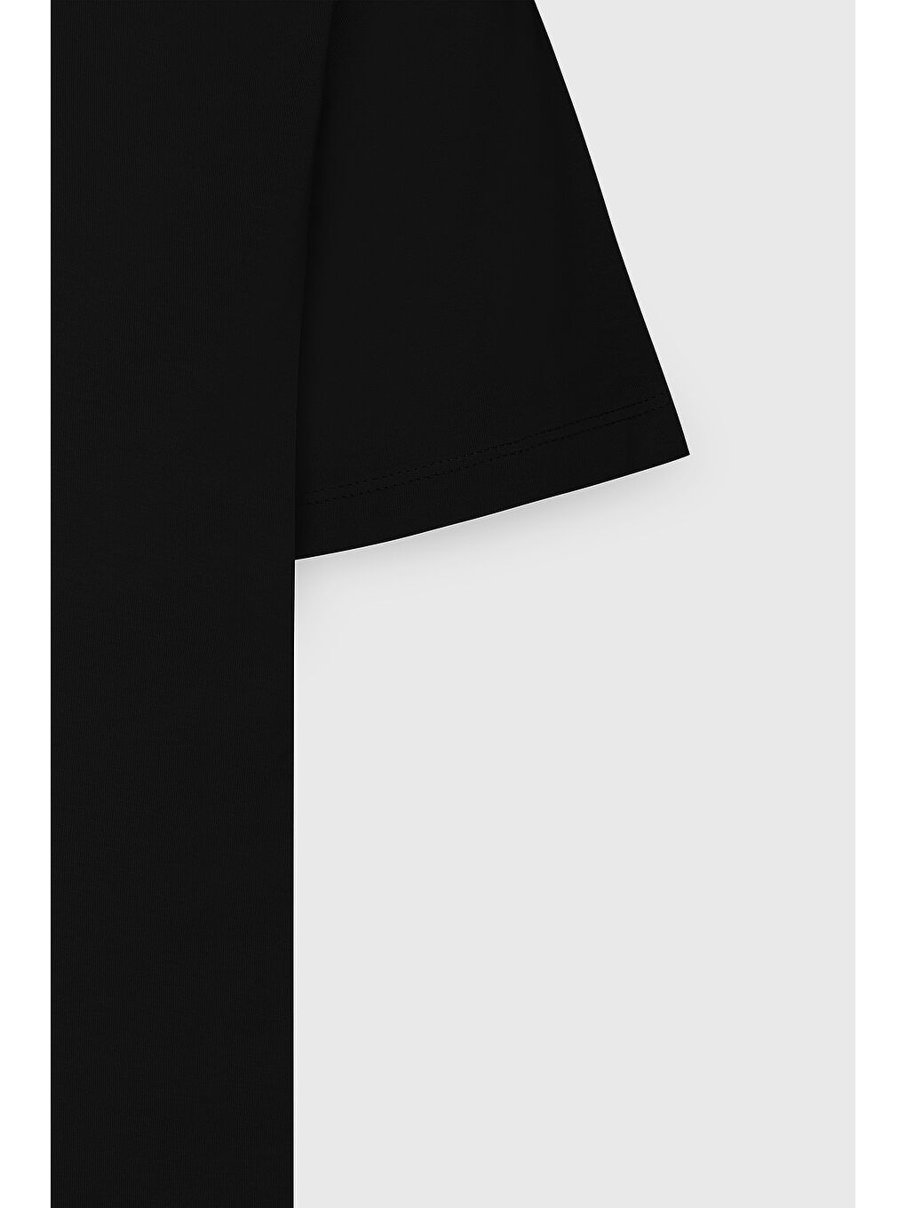 Erkek Siyah Slim Fit Dar Kesim %100 Pamuk Bisiklet Yaka Kısa Kollu Tişört-9