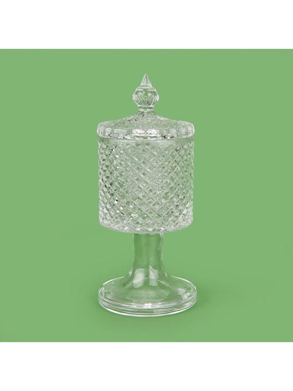 Renksiz Espina Kapaklı Kurabiyelik - Şeffaf - 280 ml