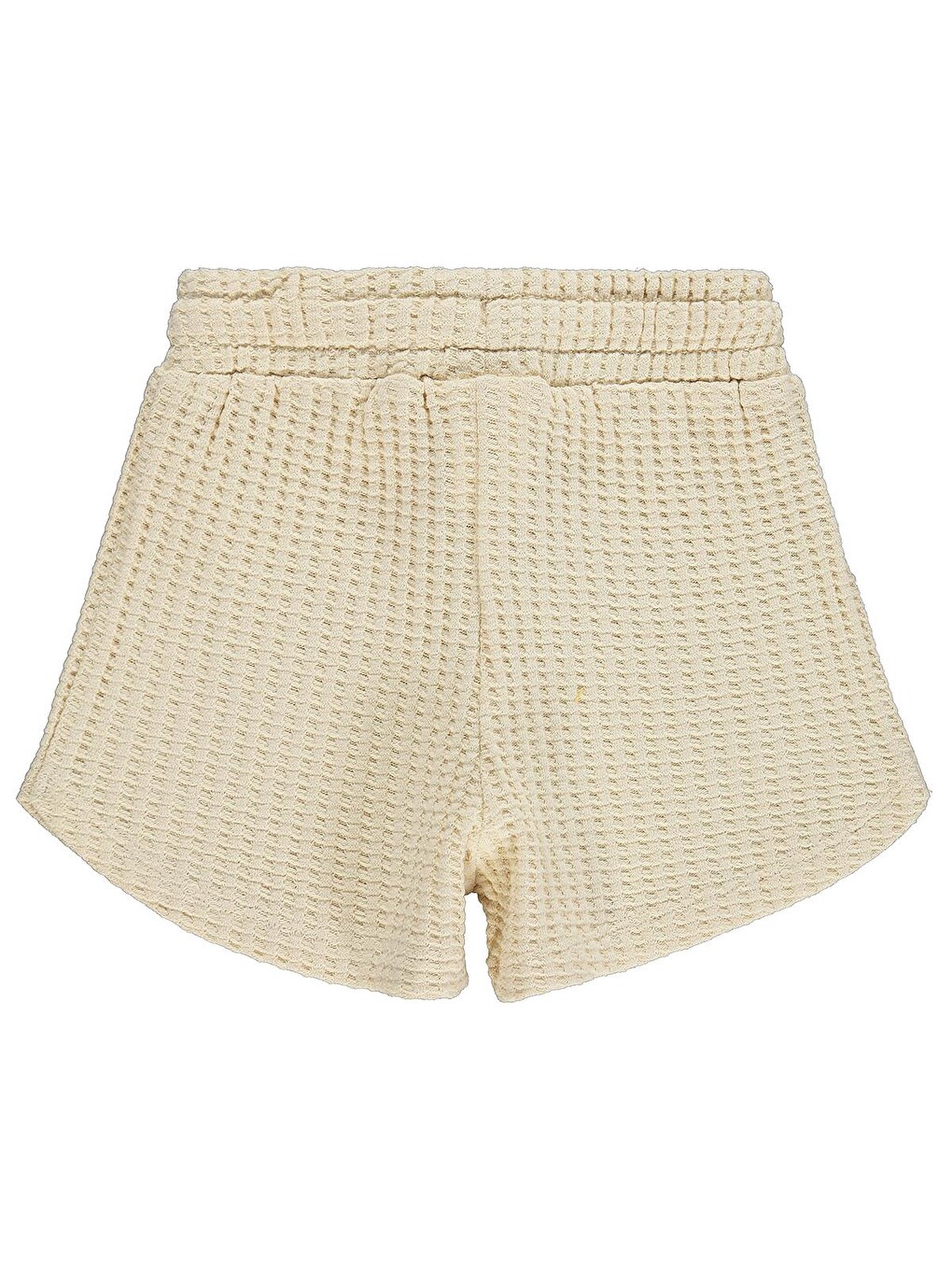 Boys Basic Waffle 2-5 Yaş Şort - Kahverengi-1