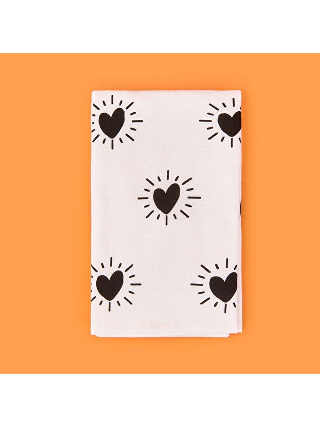 Soft Heart 2'li Kurulama Bezi - Ekru - 40x50 cm-1