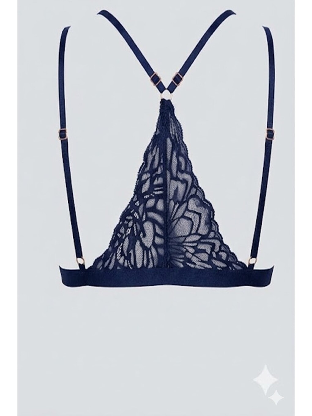 Kapsız Bralet C18326 Lacivert-1