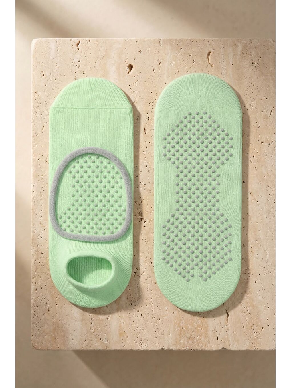 Kadın Asta Yoga / Pilates Step Çorap Yeşil