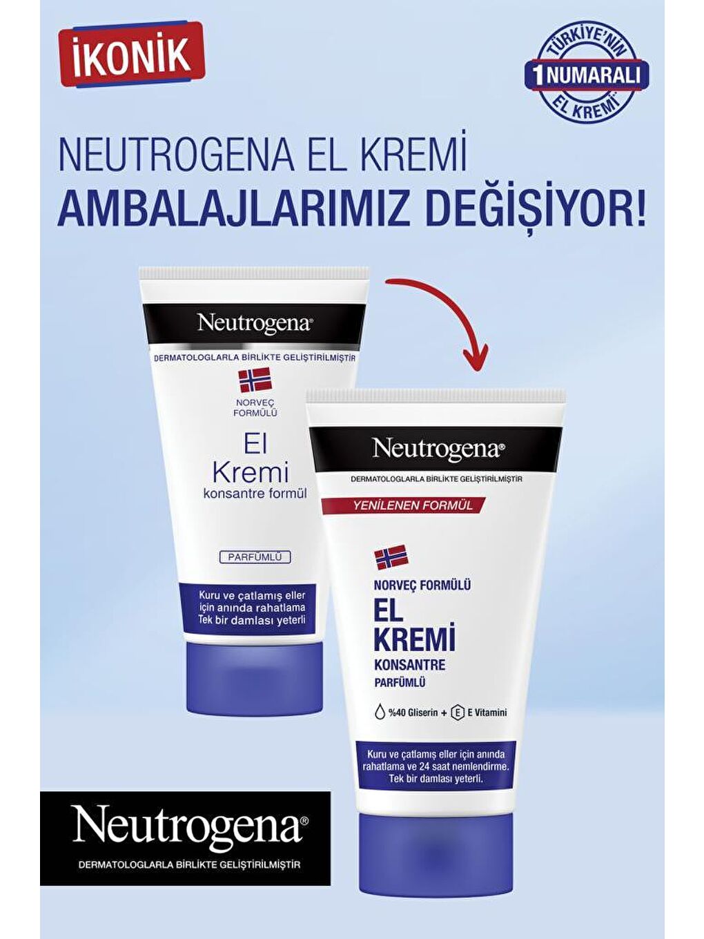 Neutrogena Renksiz Norveç Formülü El Kremi Parfümlü 75 Ml - 2