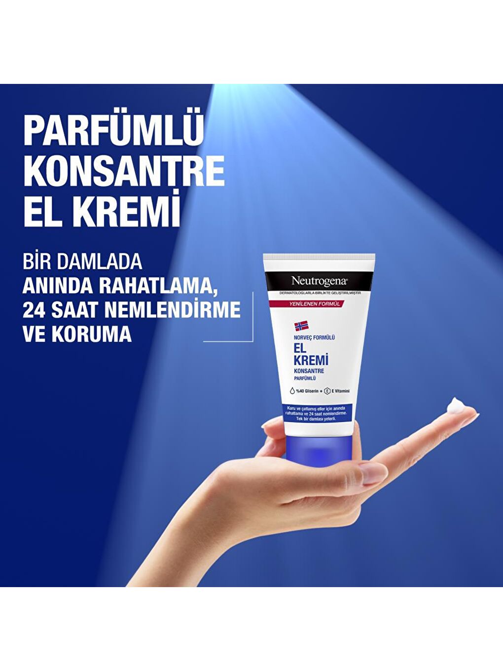 Neutrogena Renksiz Norveç Formülü El Kremi Parfümlü 75 Ml - 3