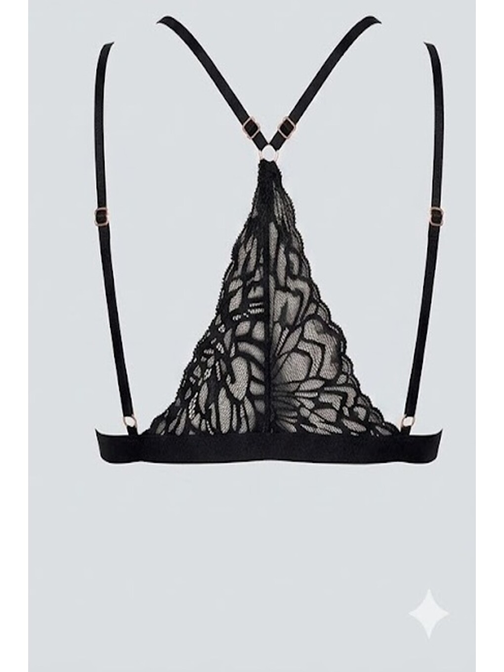 Kapsız Bralet C18326 Siyah-1