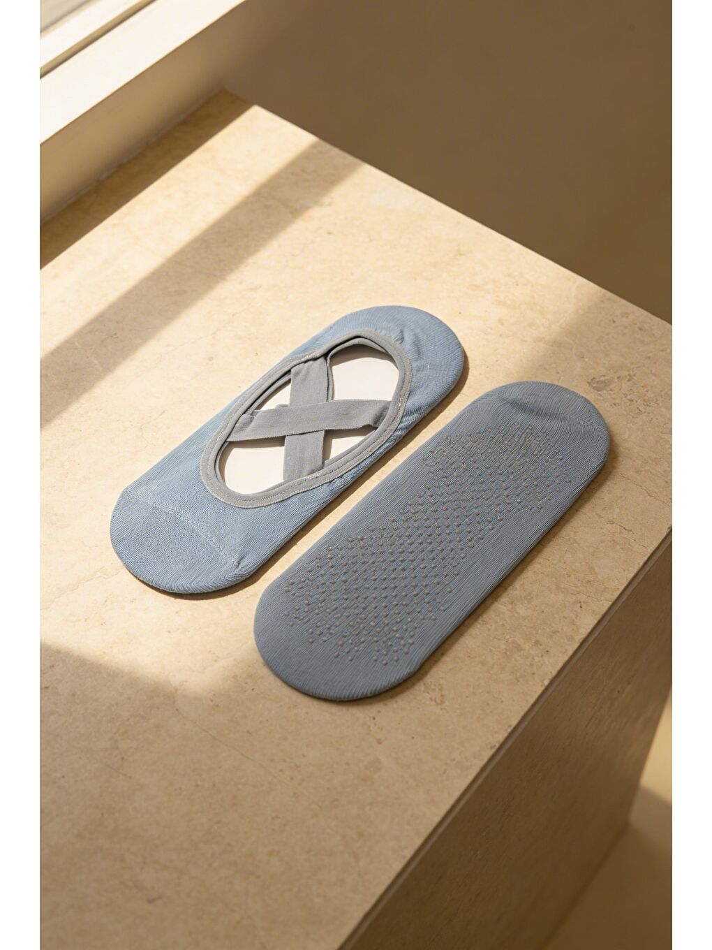 Kadın Asta Yoga / Pilates Çorabı Mavi