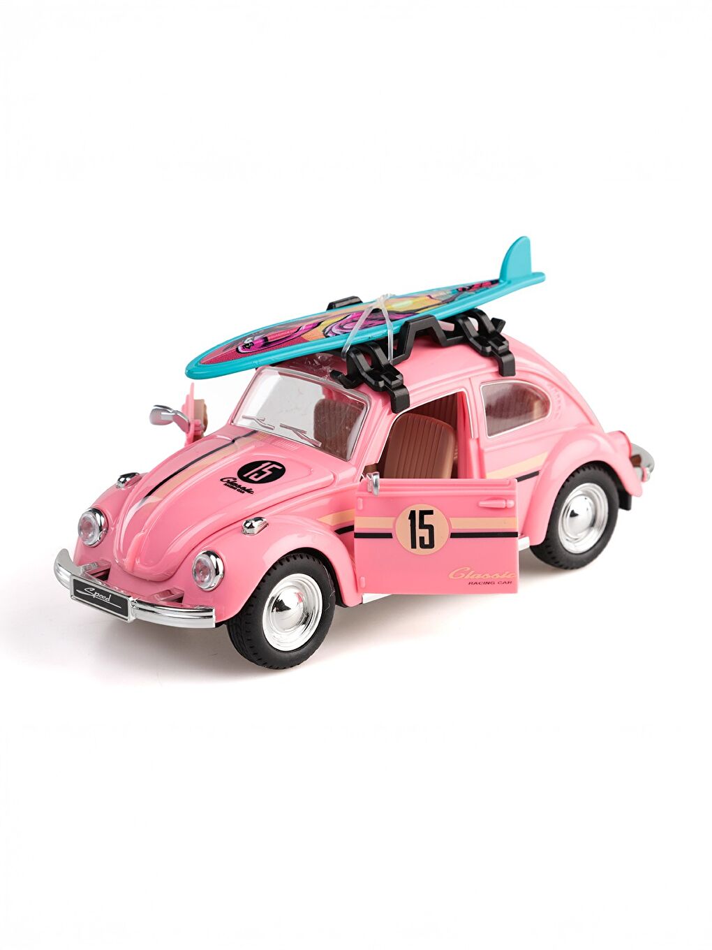Sur. Isıklı Ve Muzıklı Kaplumbaga Araba - Pembe-3