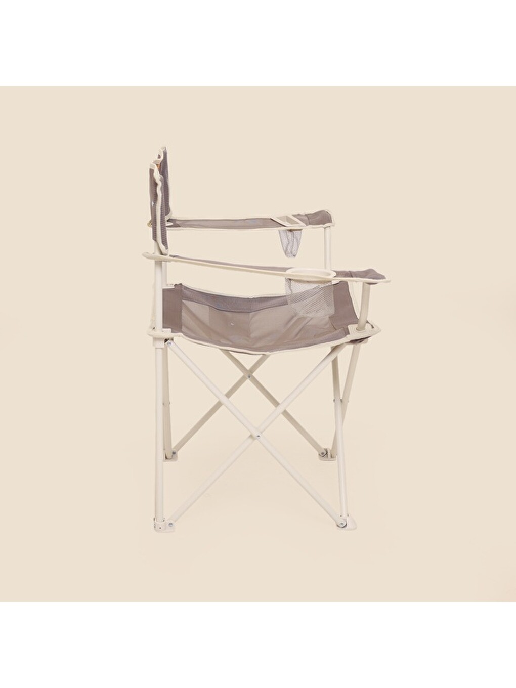 Kamp Sandalyesi - Bej - 50x50x78 Cm-7