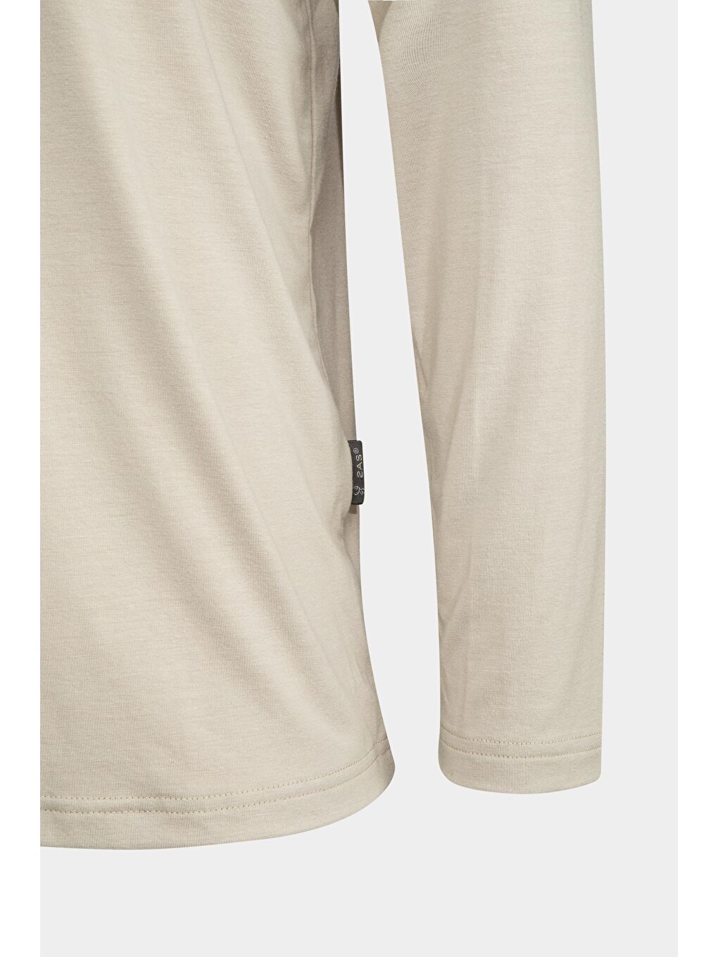 Vernon Erkek Uzun Kol Viloft T-Shirt Bej-3