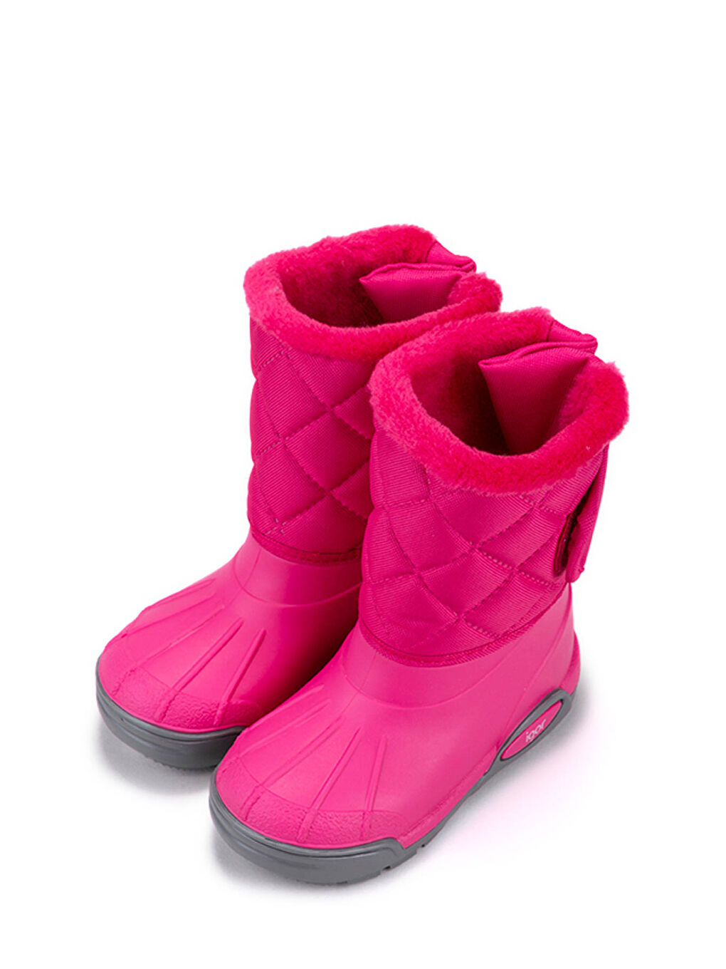 Pembe TOPO SKI NYLON Fuşya Kız Çocuk Kar Botu-2