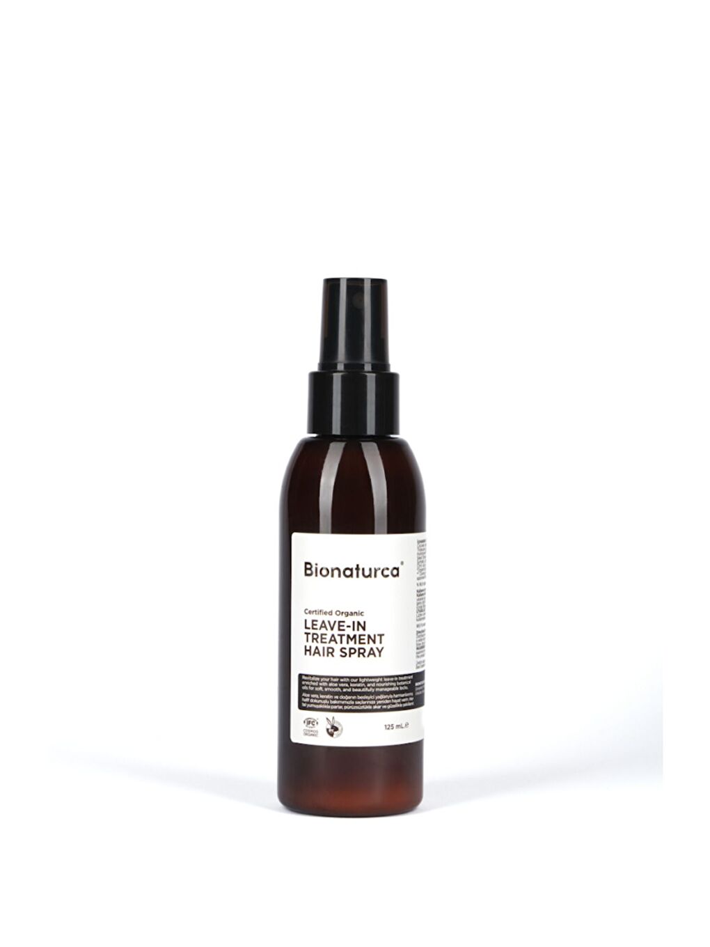 Organik Sertifikalı Hacimlendirici Kolay Saç Tarama Spreyi 125 ml
