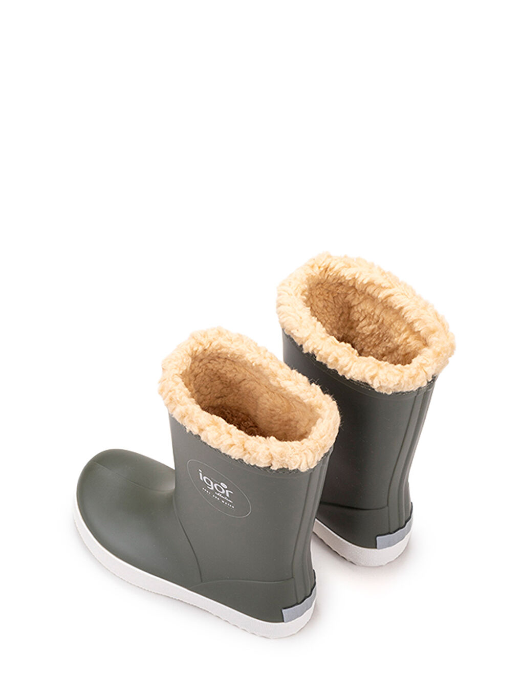 SPLASH NAUTICO BORREGUITO Haki Erkek Çocuk Yağmur Çizmesi-2