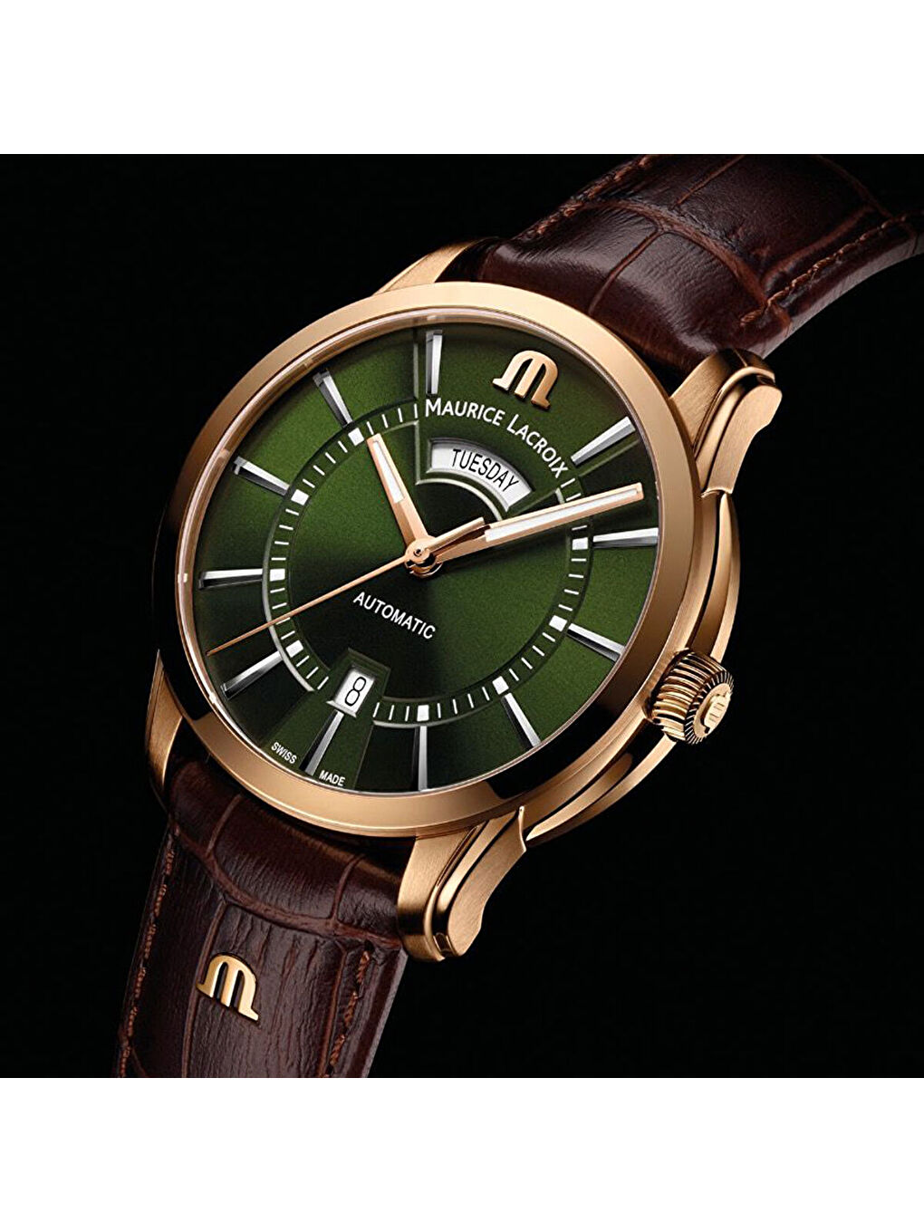 Kahverengi ML-PT6358BRZ0163E-3 Erkek Kol Saati-3