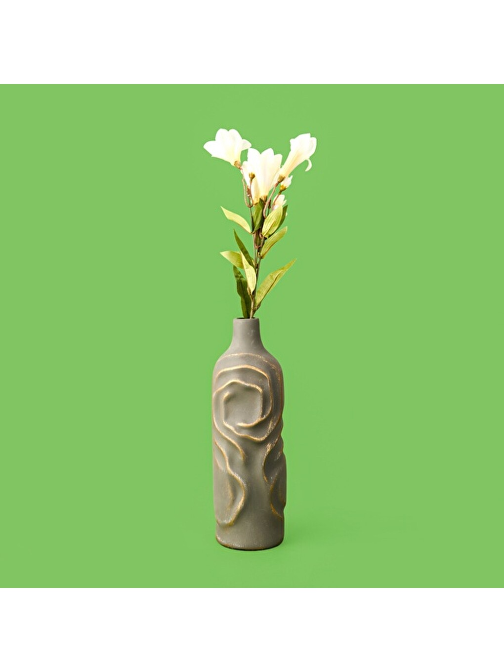 Karışık Zambak Dal Çiçek - Asorti - 64 cm-1
