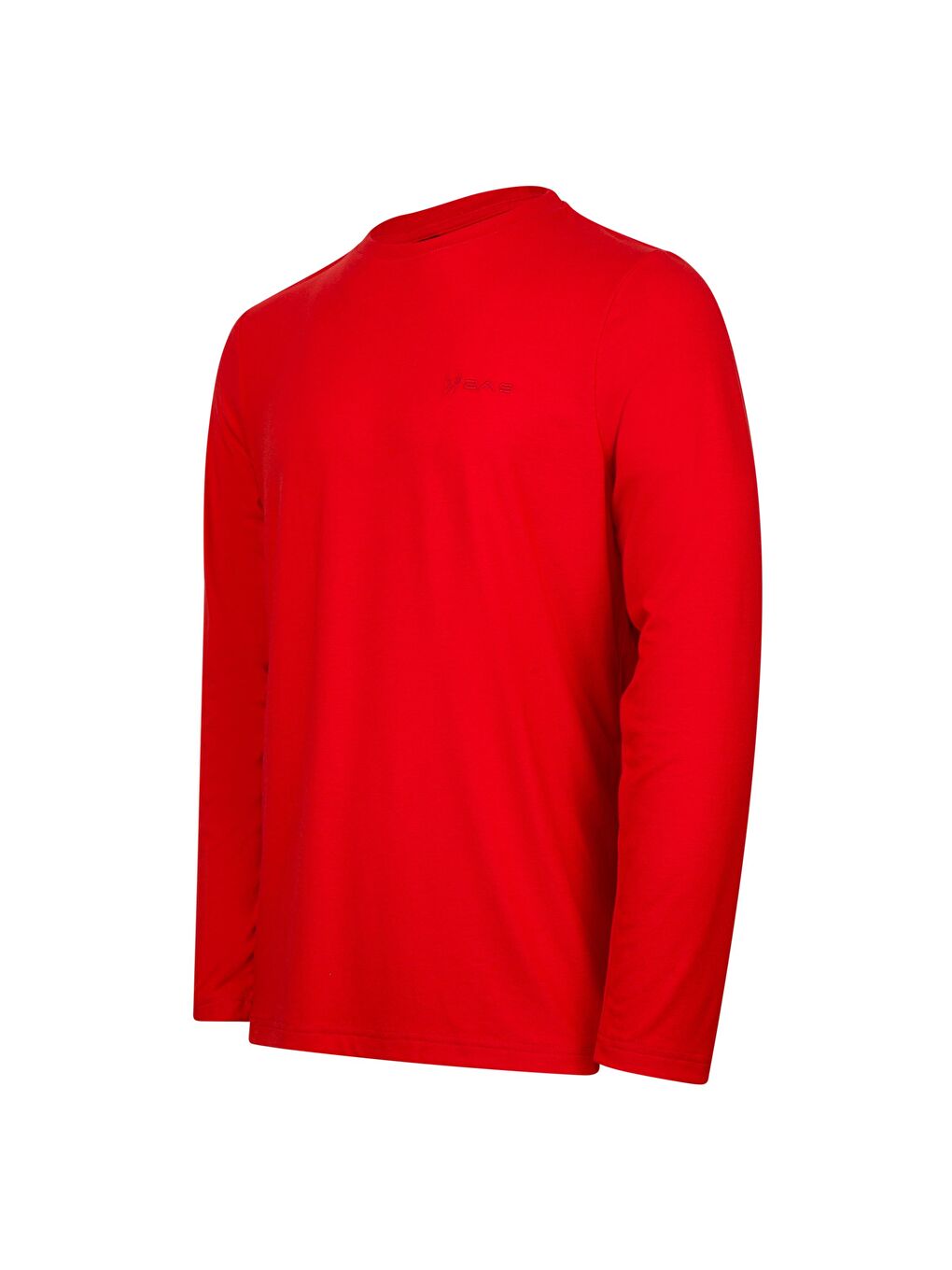 Vernon Erkek Uzun Kol Viloft T-Shirt Kırmızı-1