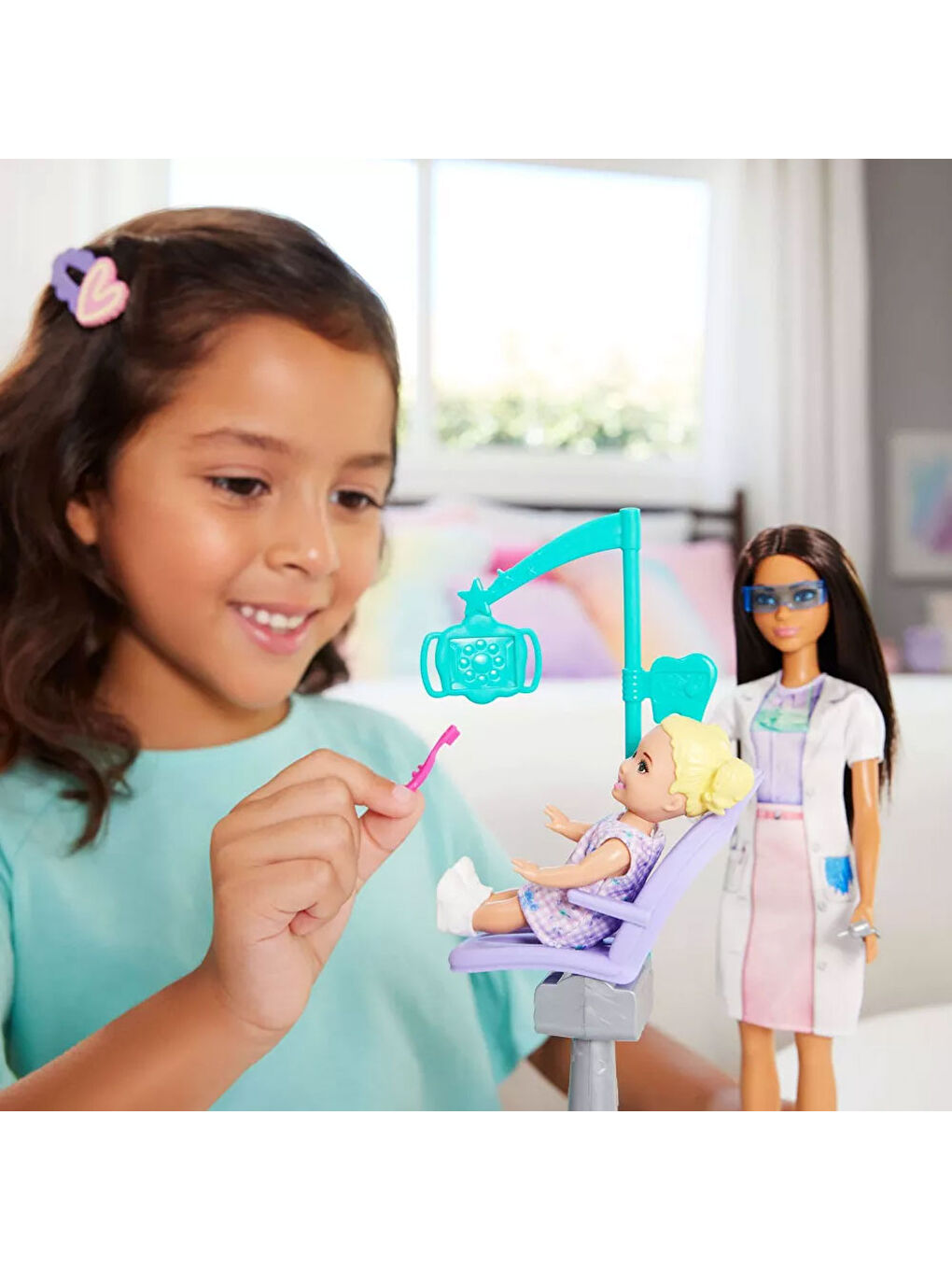 Barbie Bakım Temalı Kariyer Oyun Setleri JCR71-JCR75-4