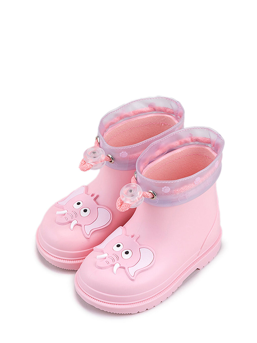 W10242 BIMBI ELEFANTE Pembe Kız Çocuk Yağmur Çizmesi-2