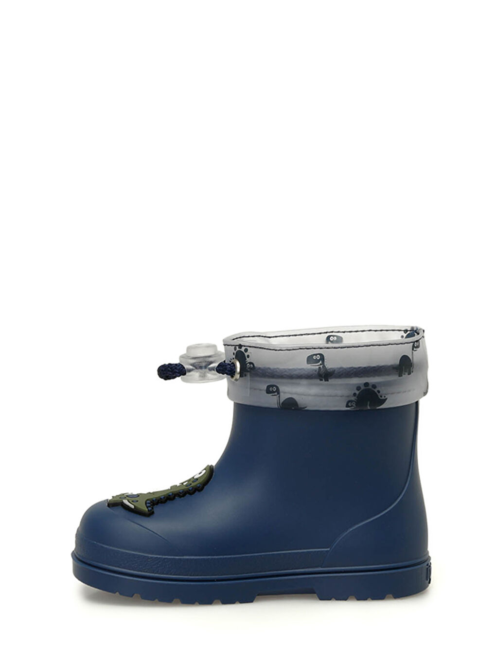 W10323 MENDI DINO Mavi Erkek Çocuk Yağmur Çizmesi-2