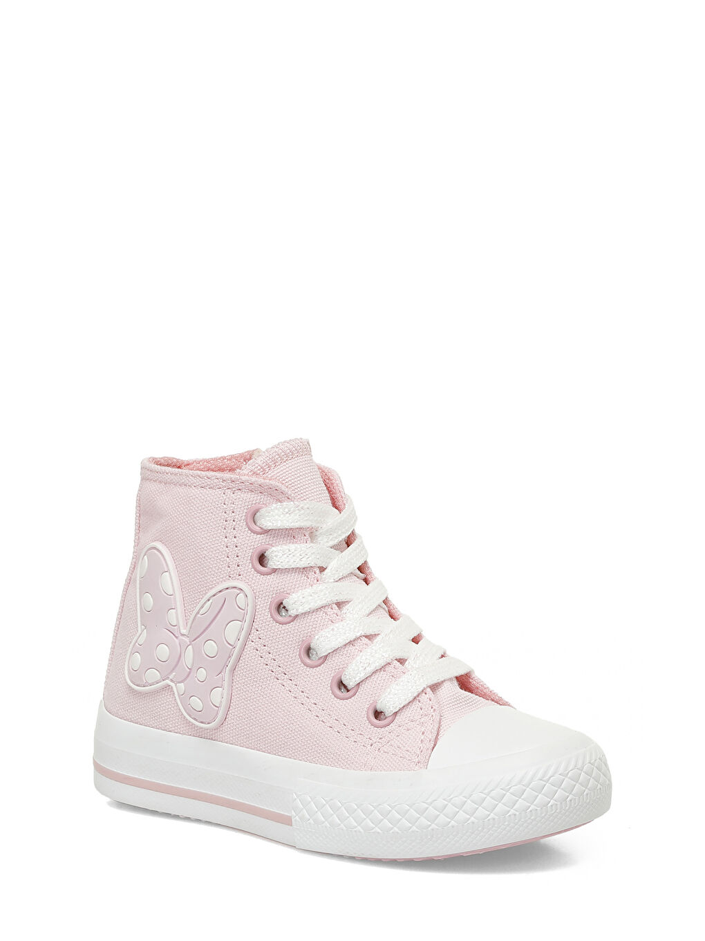 YASA.P5FX Pembe Kız Çocuk High Sneaker-1