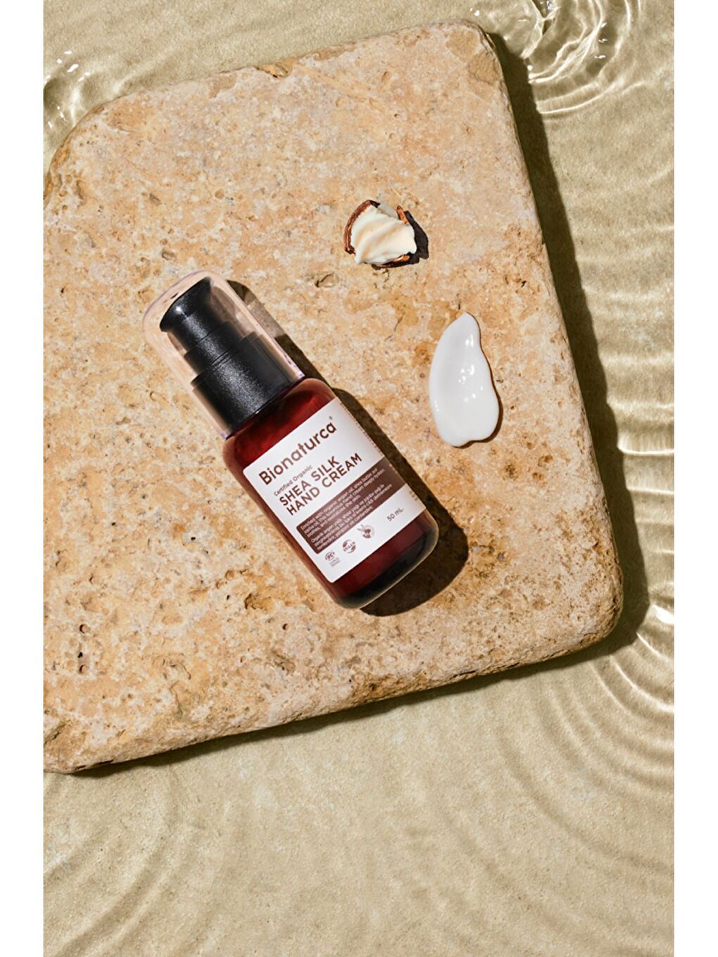 Organik Sertifikalı Shea Yağlı İpeksi El Kremi 50 ml-1