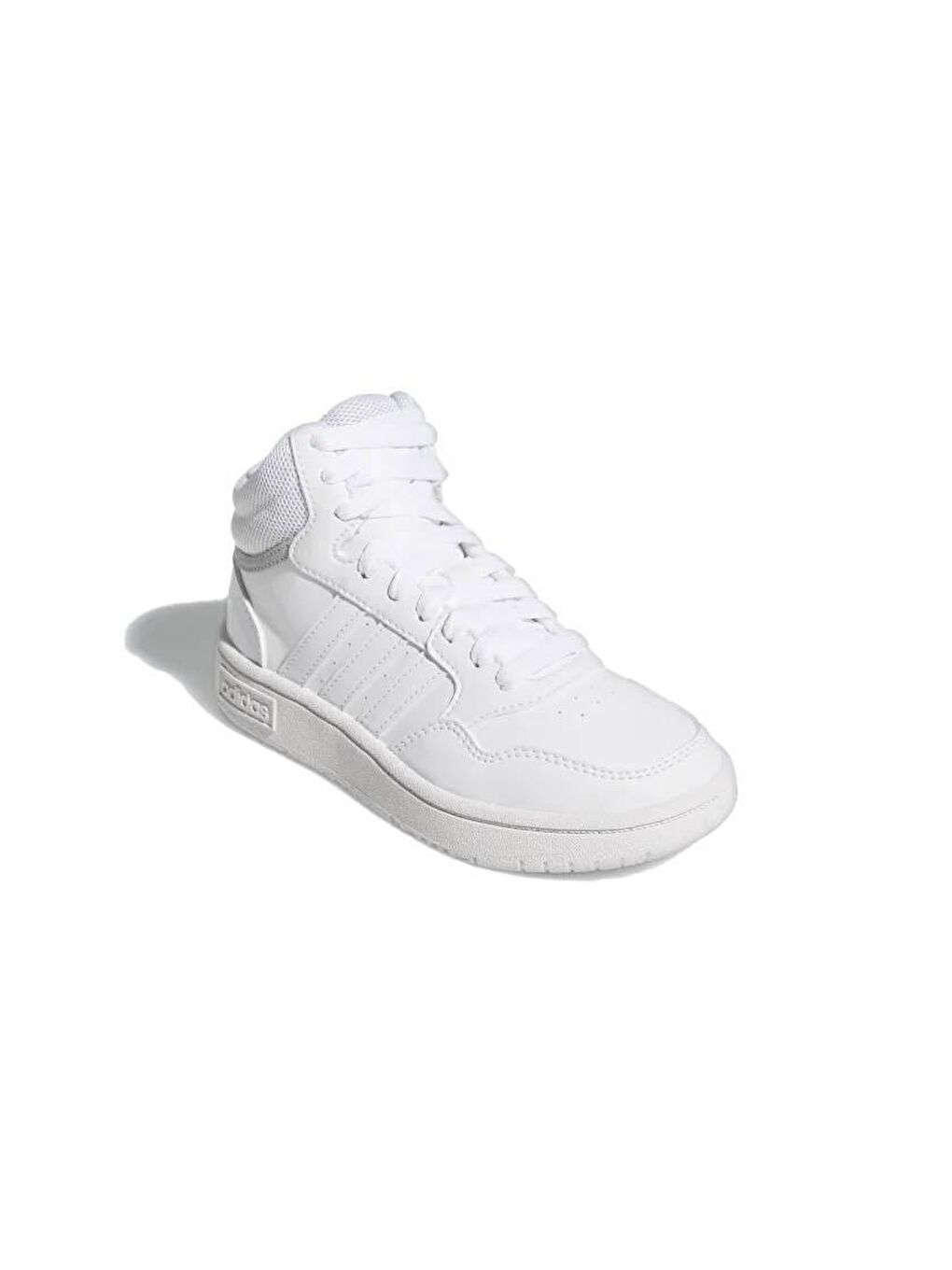 Adidas Beyaz Hoops Mid 3.0 K Unisex Beyaz Bilekli Sneaker - 1