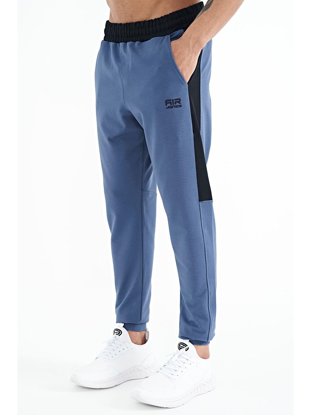 Paul Petrol Standart Kalıp Jogger Erkek Eşofman Alt - 84915