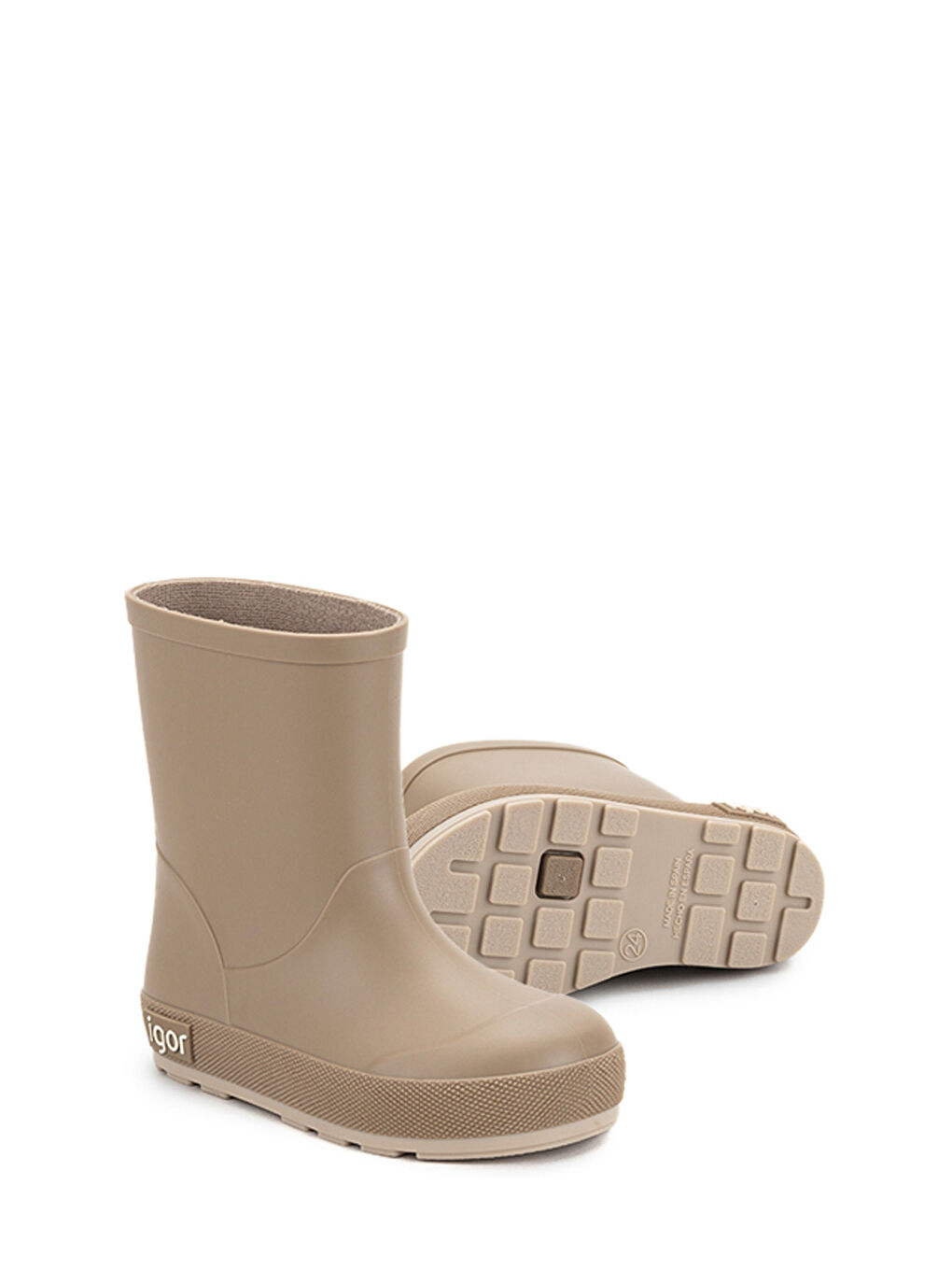 W10294 YOGI DK Bej Kız Çocuk Yağmur Çizmesi-2