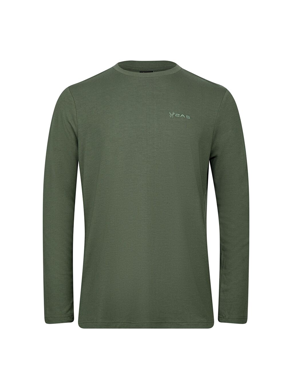 Vernon Erkek Uzun Kol Viloft T-Shirt Haki