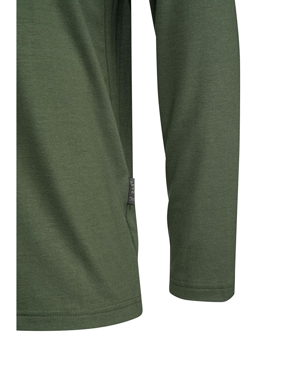 Vernon Erkek Uzun Kol Viloft T-Shirt Haki-2