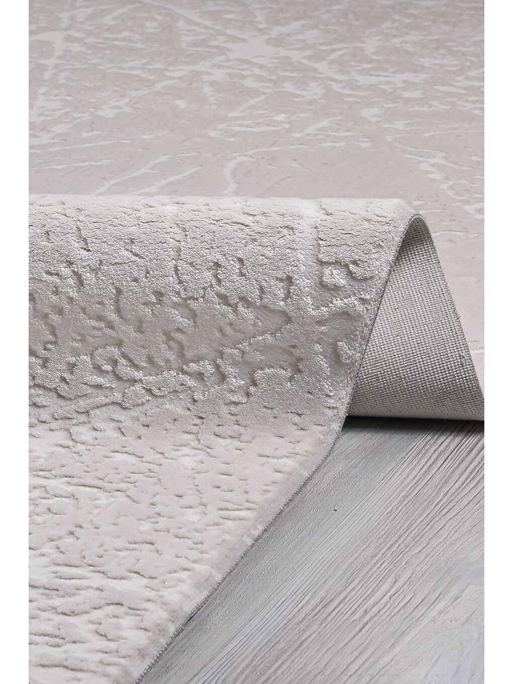 Ekru Konfor Diva 9553 Akrilik Dokuma Halı-80x150-1