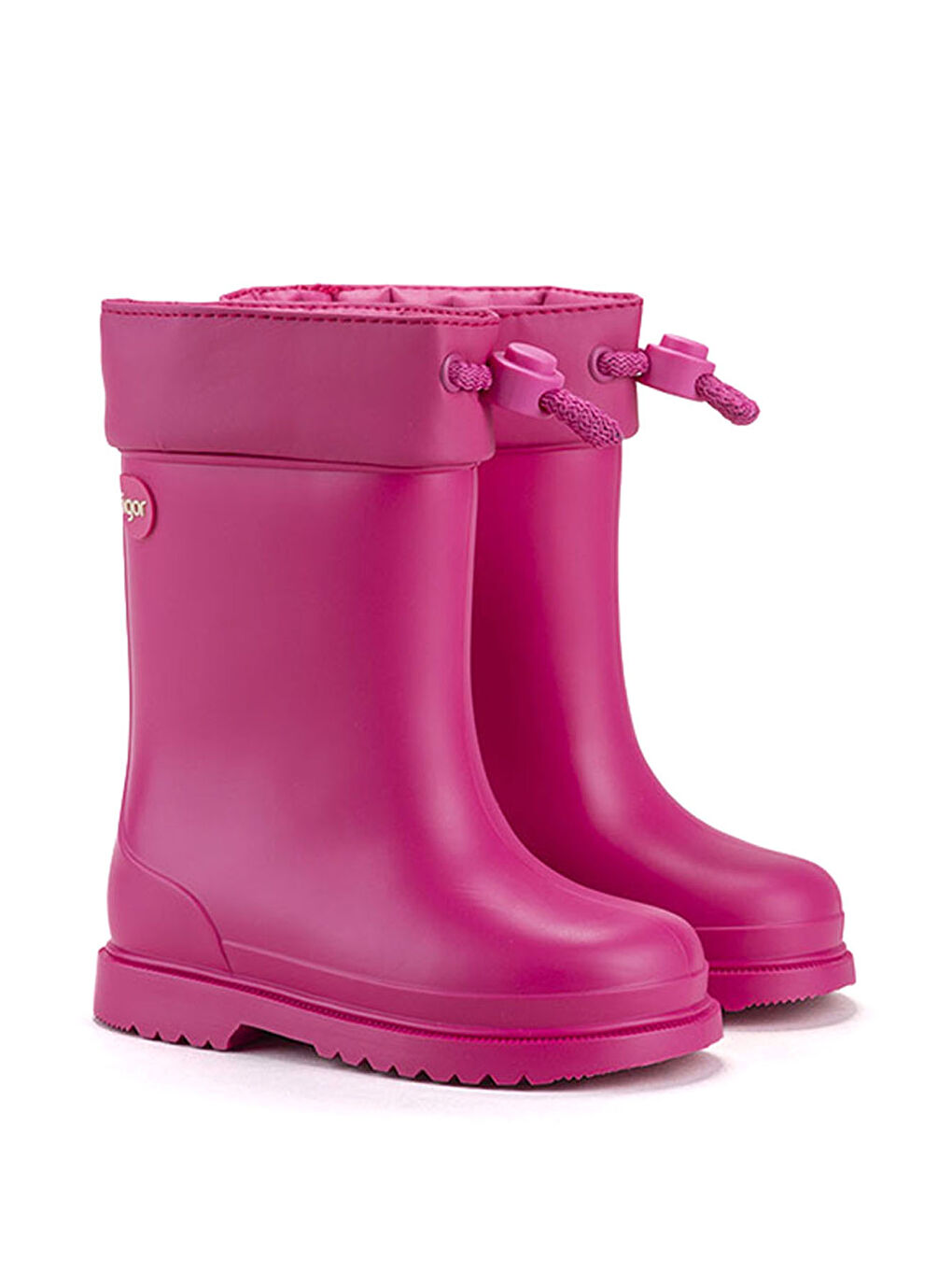 Pembe CHUFO CUELLO Fuşya Kız Çocuk Yağmur Çizmesi-1