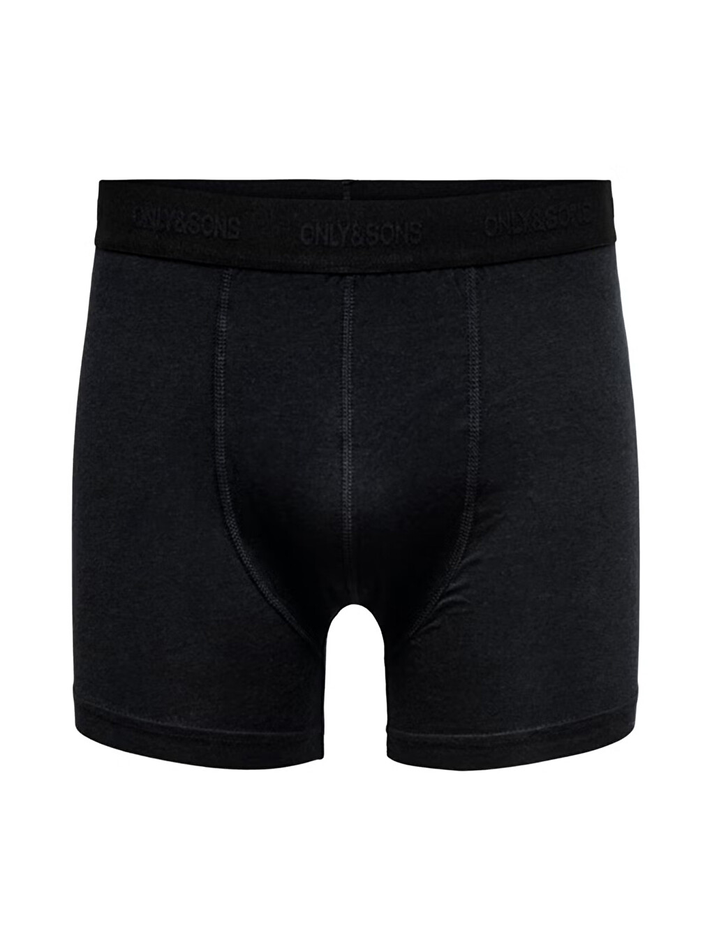 Siyah Onsfitz Pamuk Karışımlı 3 Pack Boxer 22027247-1
