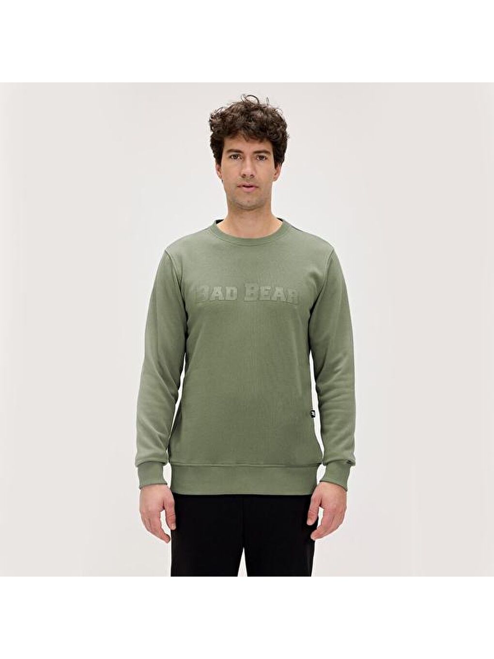 Snow Erkek Haki Sweatshirt