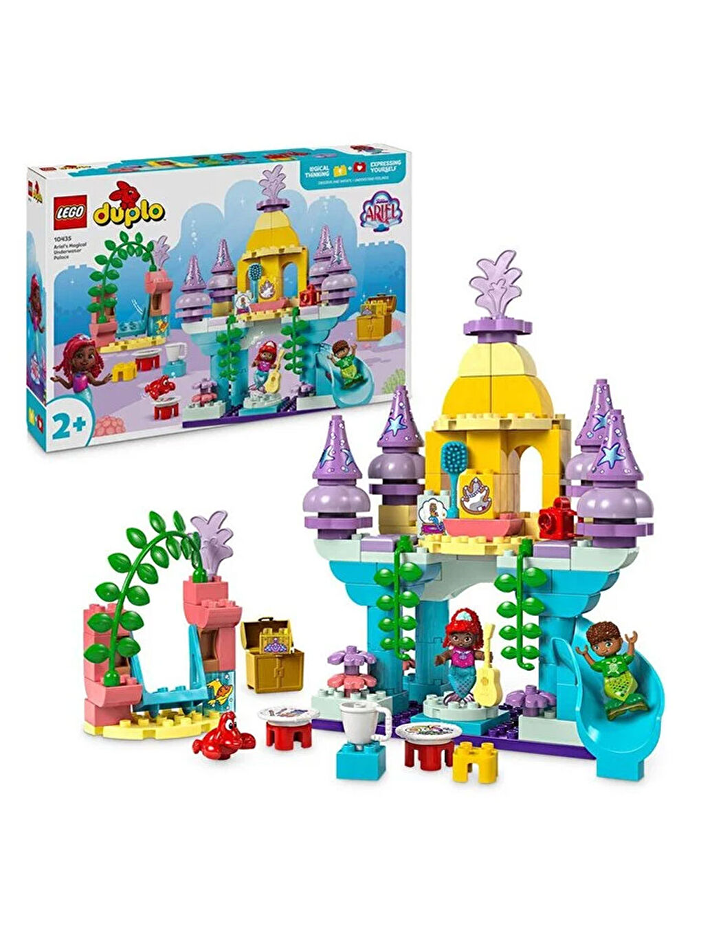 Lego Renksiz DUPLO Disney Ariel in Sihirli Su Altı Sarayı 10435