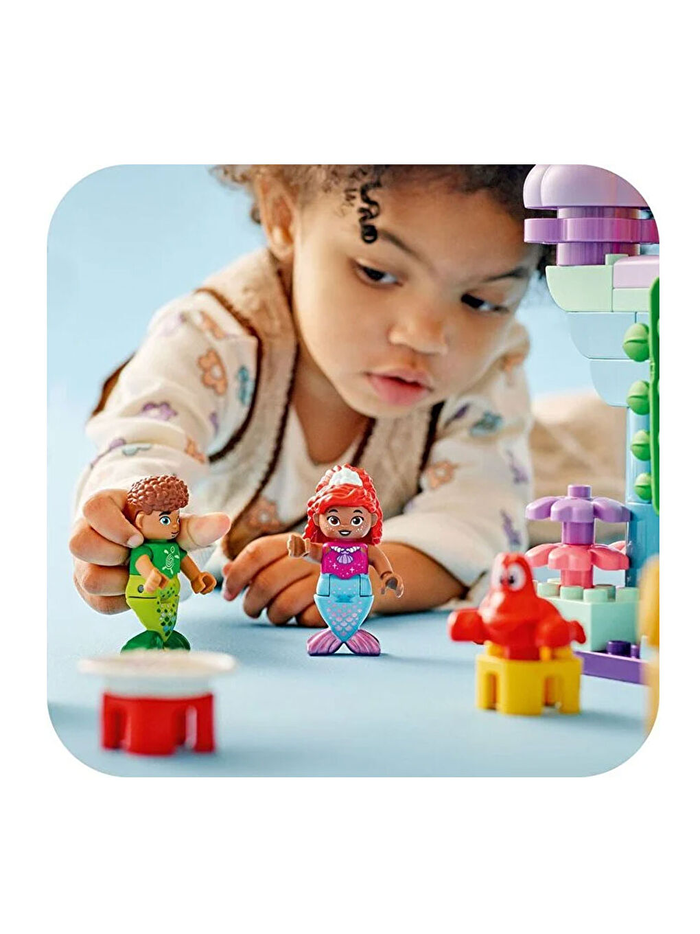 Lego Renksiz DUPLO Disney Ariel in Sihirli Su Altı Sarayı 10435 - 2