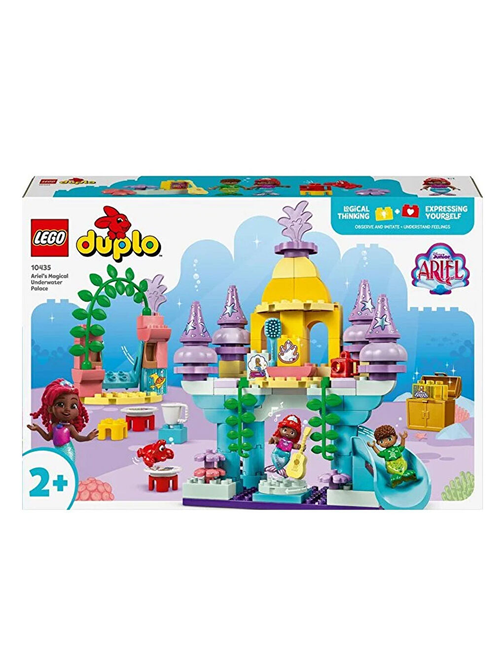 Lego Renksiz DUPLO Disney Ariel in Sihirli Su Altı Sarayı 10435 - 5